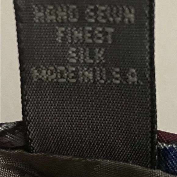 ❤️ 3/$15 ROBERT TALBOTT Studio Carmel Valley Hand Sewn Silk Tie Maroon Teak - Picture 2 of 5